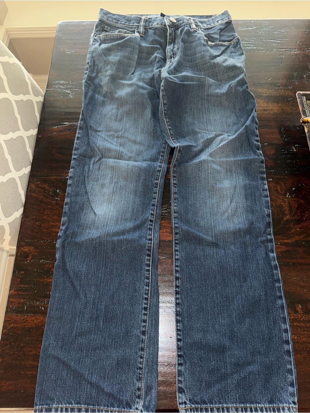 NWOT Men's Gap Dark Blue Straight-Leg Jeans size 31x32